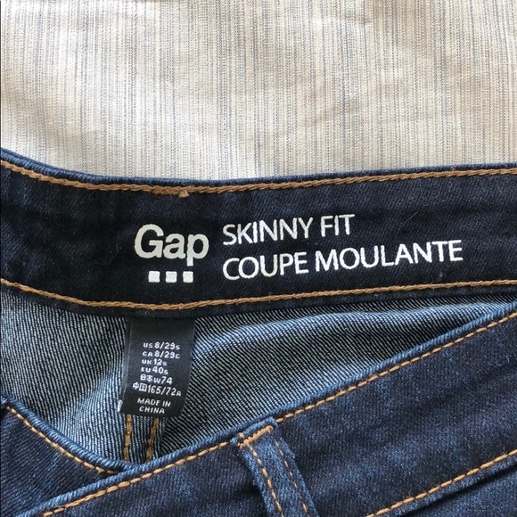 Dark gap cropped jeans - Picture 3 of 3